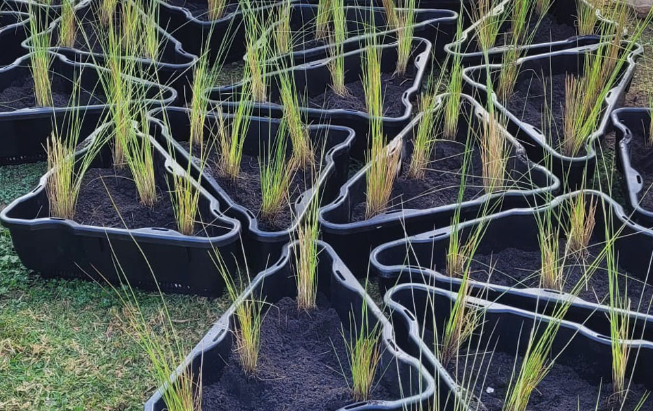 Floating Wetlands Construction | Atlan Stormwater